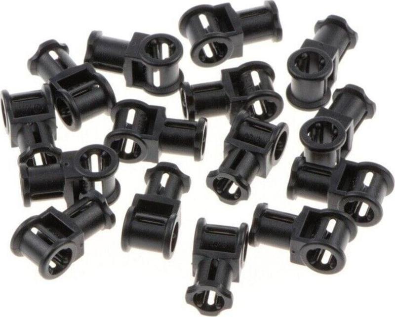 Orjinal Technic Moc Custom Axle Connector Hole Bağlantı Parçası Siyah