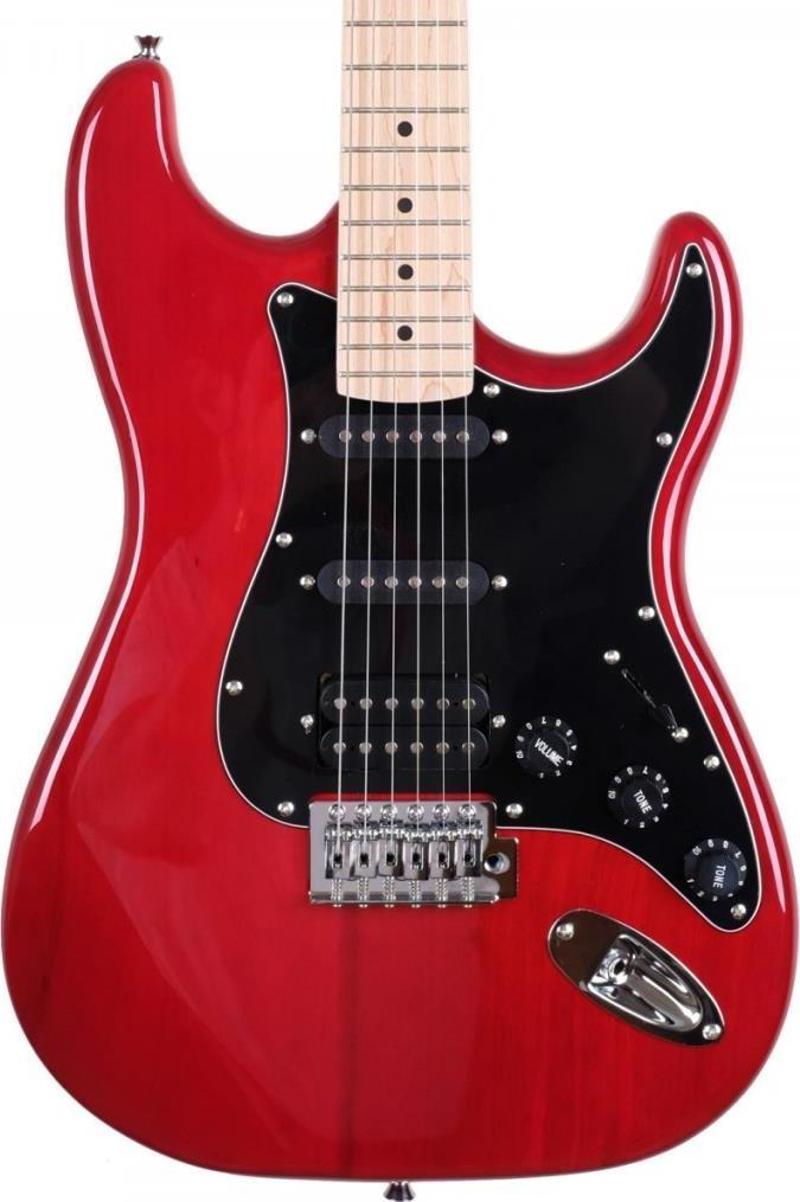 MEG-2TRD Trans Red Burst Elektro Gitar (KILIF+PENA)