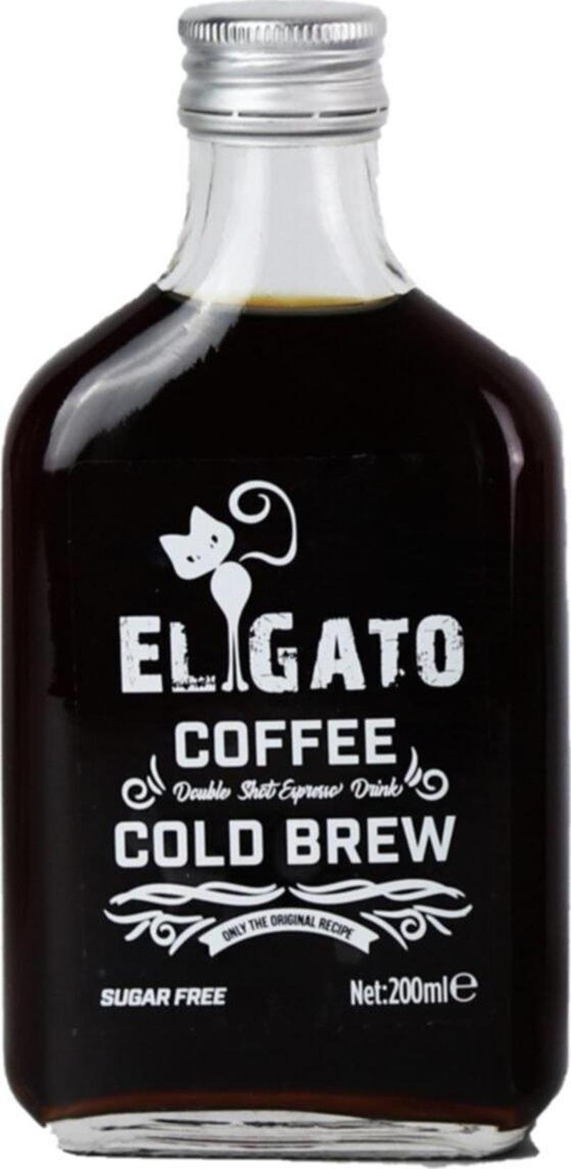 Cold Brew (SOĞUK FİLTRE KAHVE) Cam Şişe 200 ml