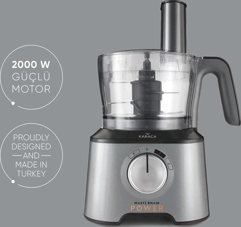 Mastermaid Power Multifunctional 10 in 1 Galaxy Grey Gıda Hazırlama Seti