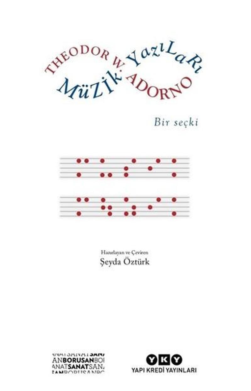 Yapı Kredi Yayınları Müzik Yazıları-Bir Seçki - Theodor W. Adorno
