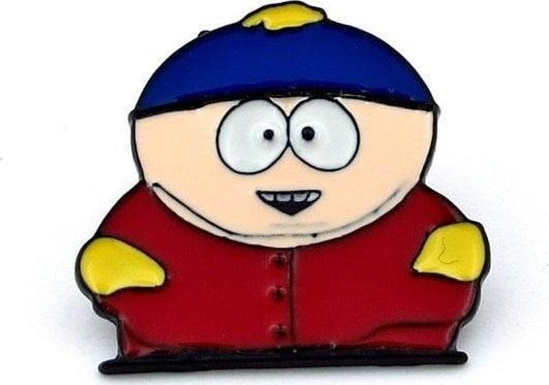 ERIC CARTMAN SOUTH PARK ÇANTA SÜSÜ METAL BROŞ ROZET RZ022