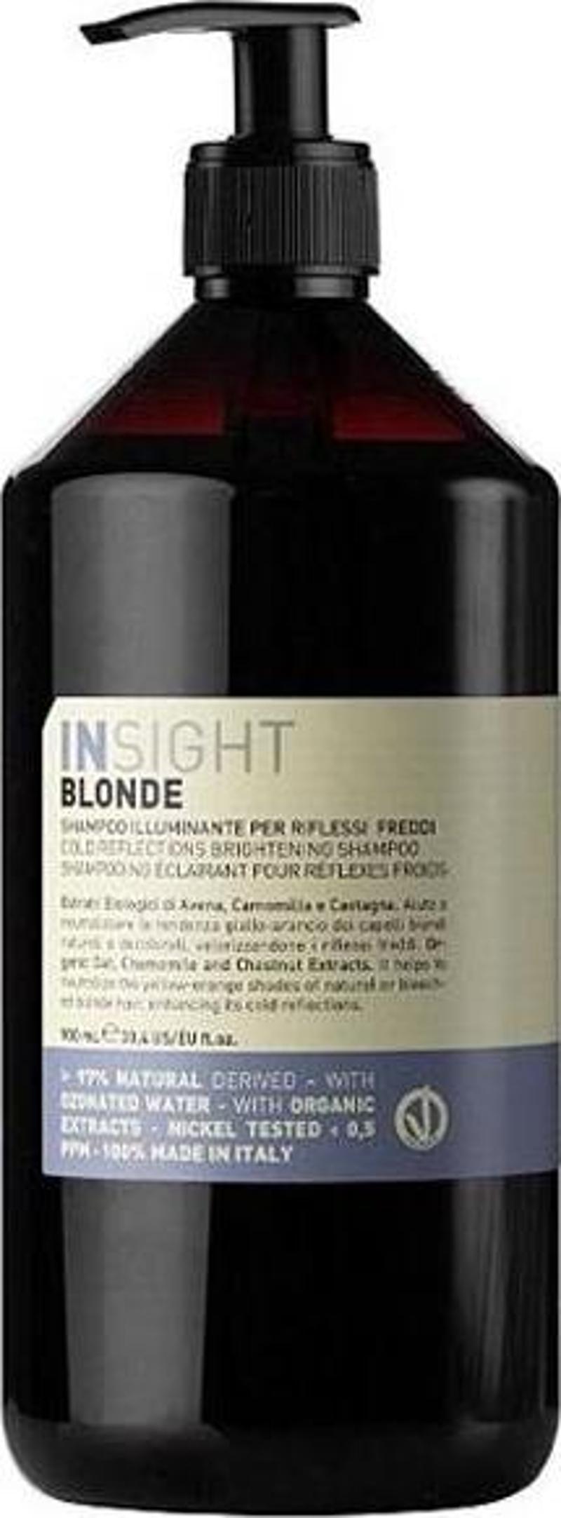 Insight Blonde Soğuk Yansıma Veren Şampuanı 900ml