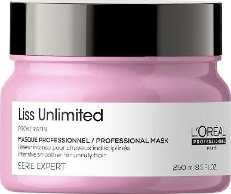 L'Oreal Professionnel Serie Expert Liss Unlimited Elektriklenme Karşıtı ve Yoğun Yumuşaklık Veren Maske 250ml