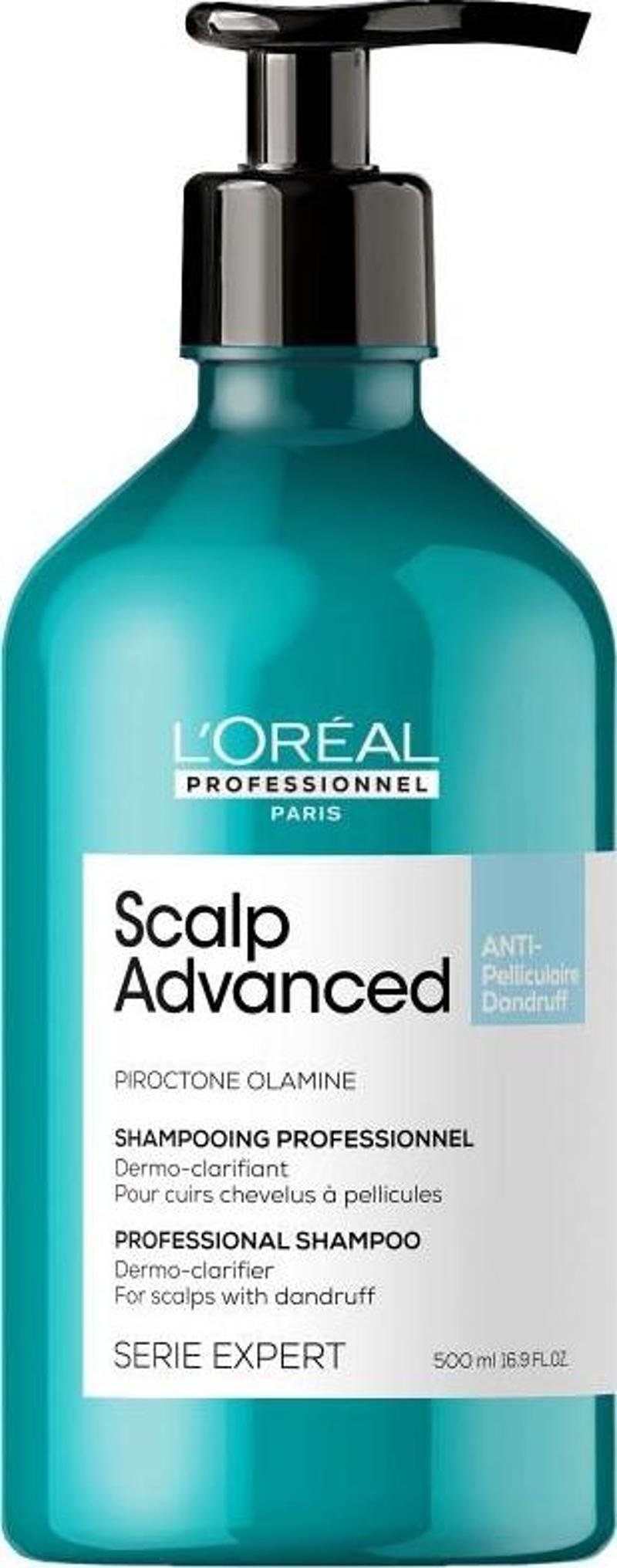 L'Oreal Professionnel Serie Expert Scalp Advanced Kepek Karşıtı Profesyonel Şampuan 500ml