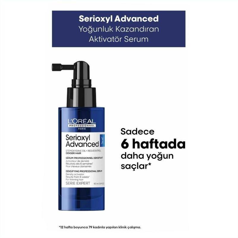 L'Oreal Professionnel Serie Expert Serioxyl Advanced İncelmiş Saç Telleri İçin Yoğunluk Kazandıran Serum 90ml