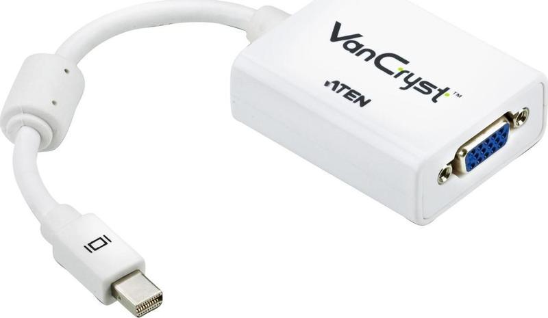 Mini DisplayPort (Mini DP) &lt;-&gt; VGA Çevirici Adaptör (Mini DisplayPort to VGA Adapter)