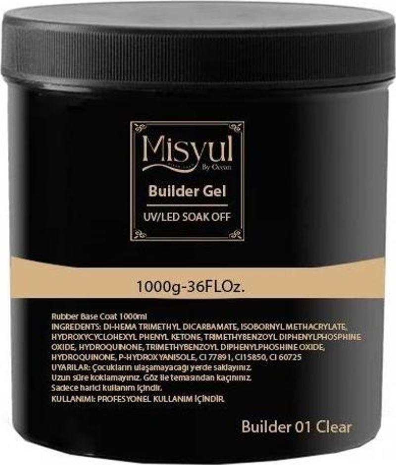 Builder Gel Uv/Led Soak Off Protez Tırnak Kalıcı Oje 1000g 3321