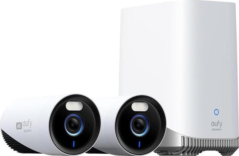 Security eufyCam E330 2 Kamera Kiti, 4K Dış Mekan Güvenlik Kamerası