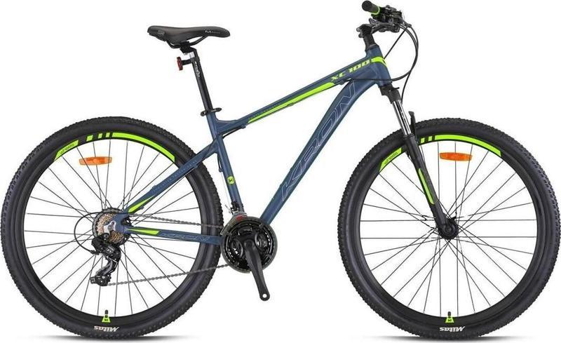 Xc 100 - 27.5 Mtb - 18' - 21 Vites - V.B. - Mat Gri - Gri - Neon Sarı