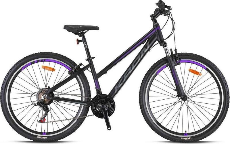 Xc 75 - 26" Mtb Lady - 15' - 21 Vites - V.B. - Mat Siyah - Füme - Mor