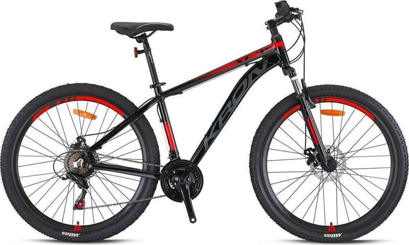 Xc 75 - 27.5" Mtb - 19' - 21 Vites - M.Dısc - Siyah - Kırmızı - Füme