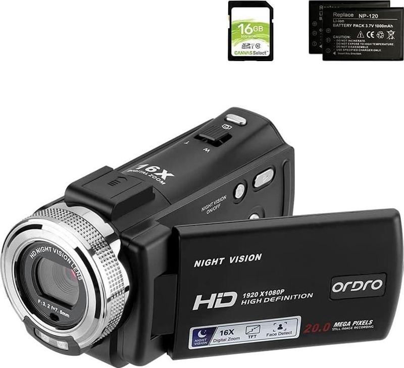 HDV-V12 HD 1080P Video Kamera Kaydedici