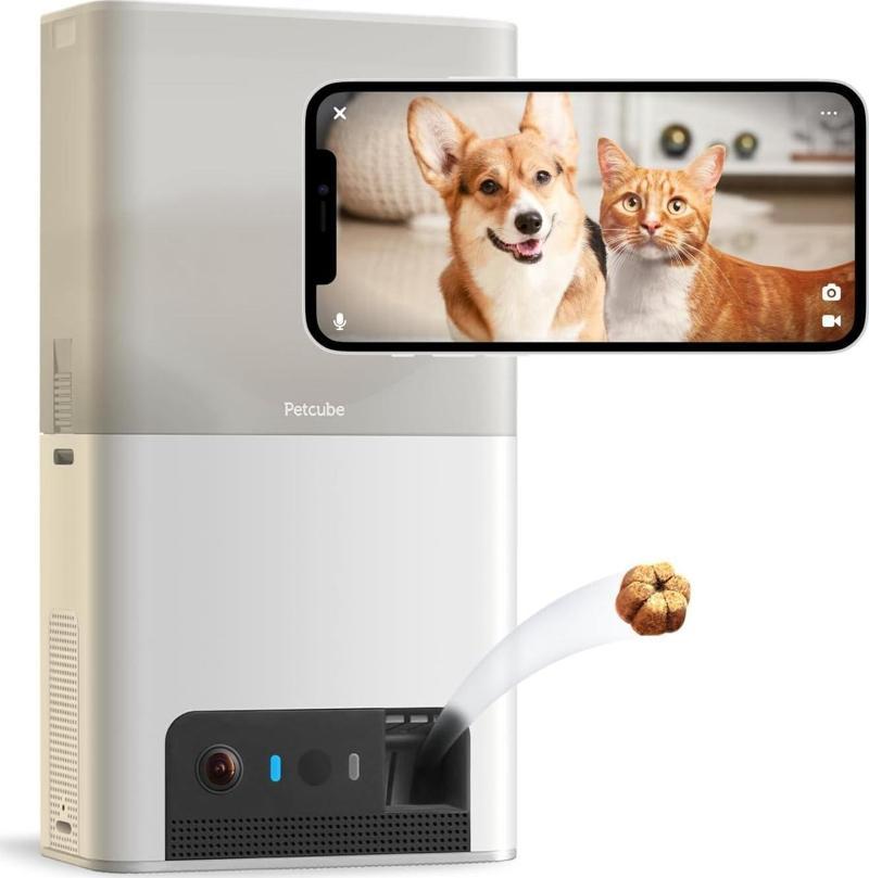 Bites 2 Lite WiFi Evcil Hayvan İzleme Kamerası - Otomatik Mama Kabı