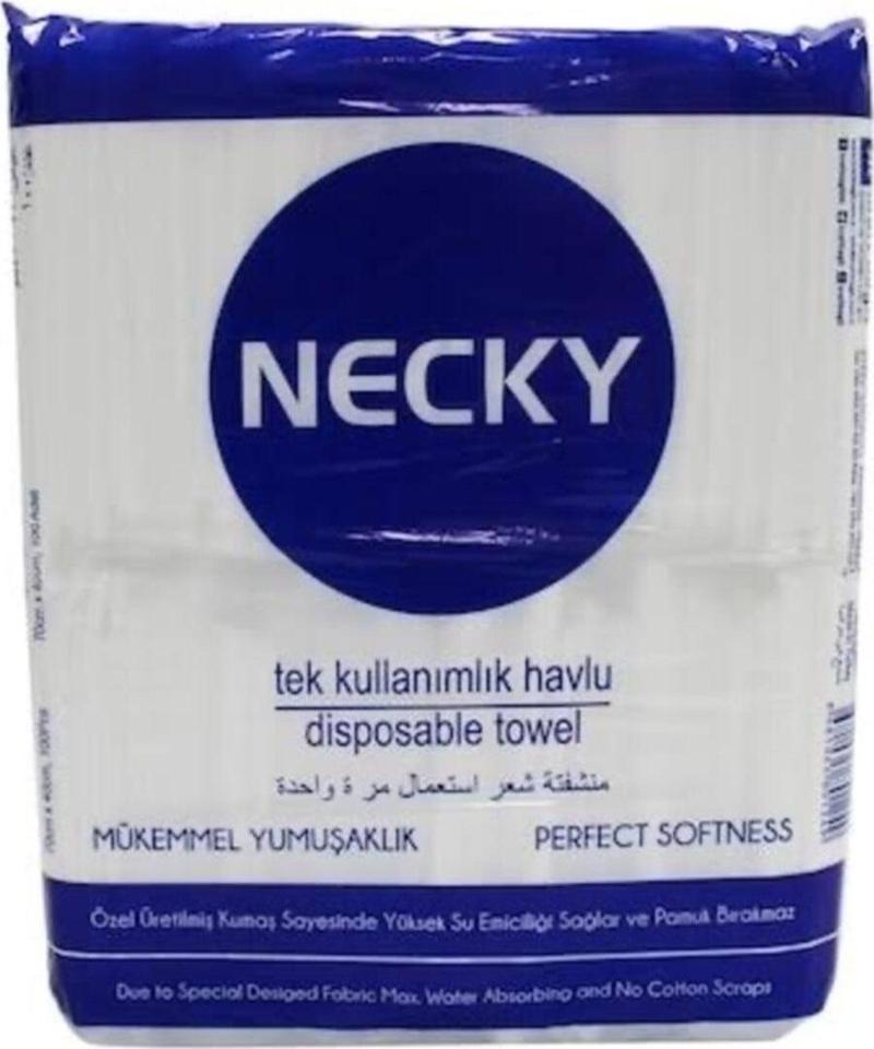 Necky Tek Kullanımlık Havlu 100'Lü