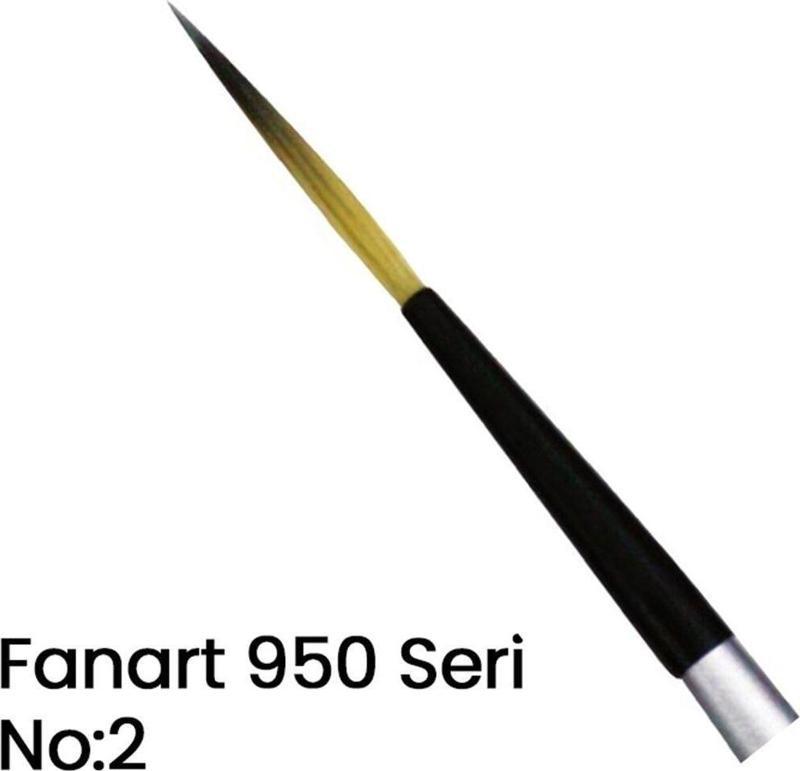 950 Seri Çizgi Fırça No 2