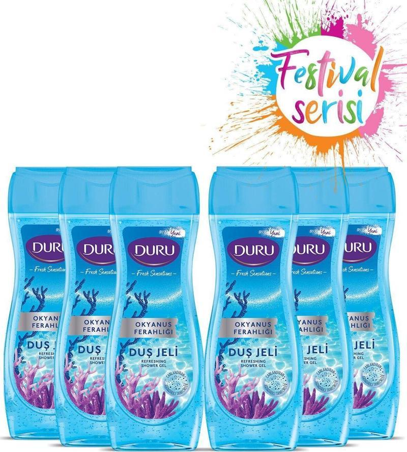 Fresh Sensations Okyanus Ferahlığı Duş Jeli 6X450 Ml