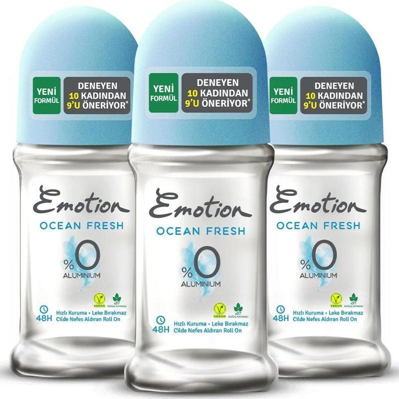 Ocean Fresh Roll On 3X50 Ml