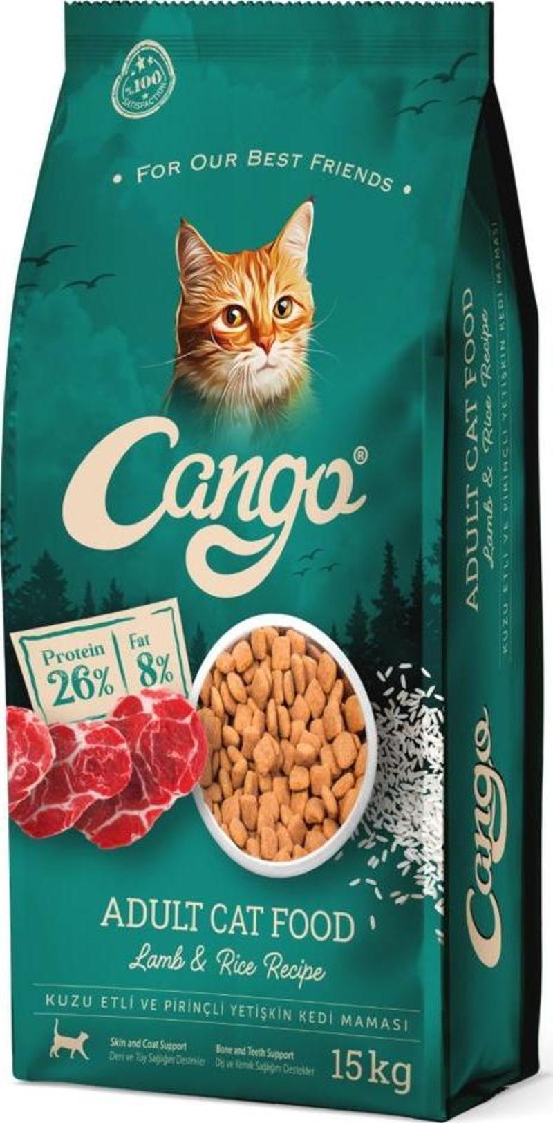 Yetişkin Kedi Maması Kuzu Etli 15 Kg