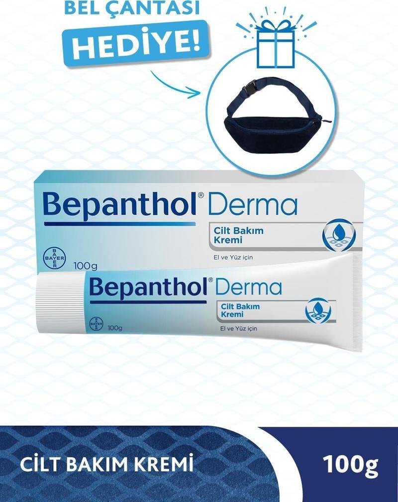 Derma Cilt Bakım Kremi 100g + Bel Çantası Hediye