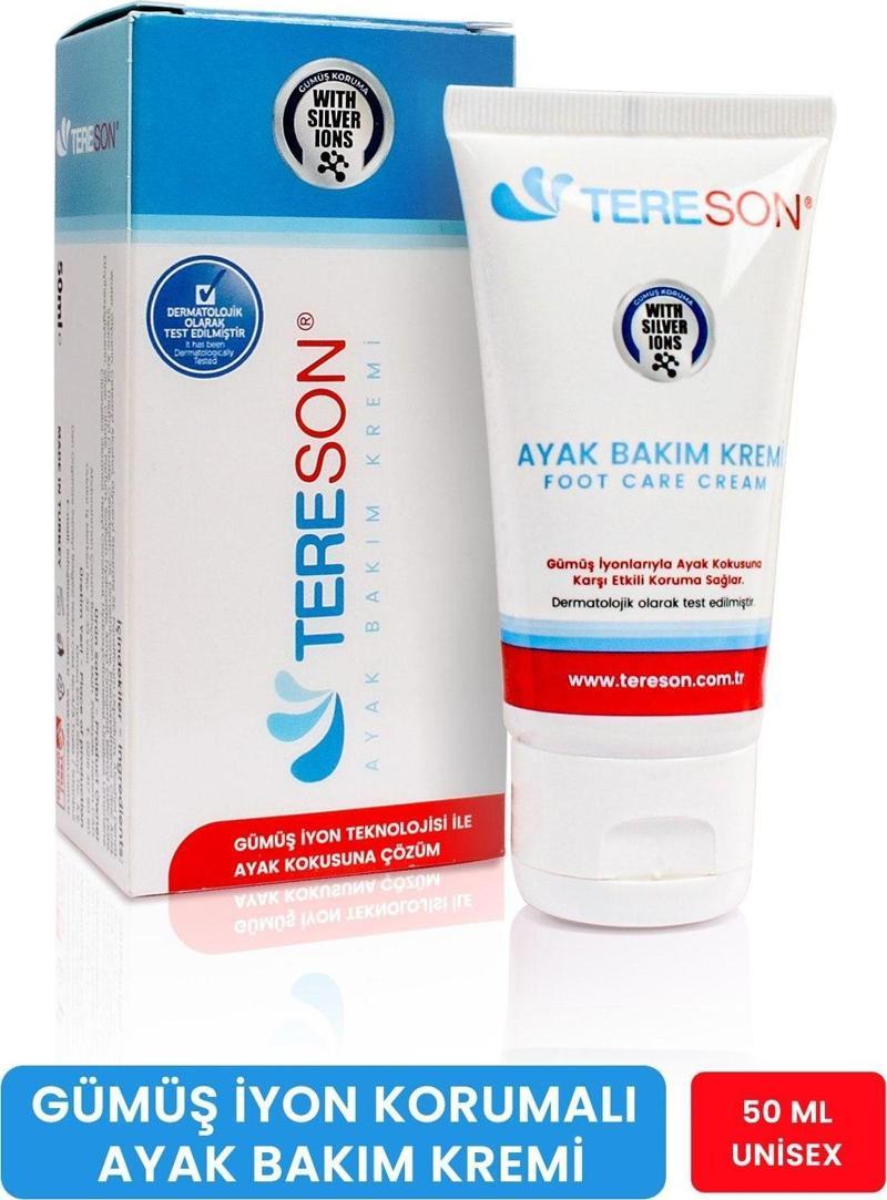 Koku Karşıtı Ayak Bakım Kremi 50 Ml (gümüş Iyon Korumalı )