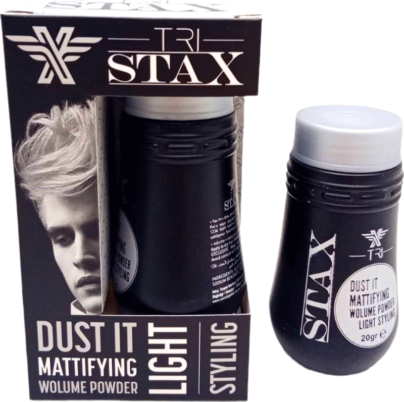 STAX WAX LIGHT PUDRA SİYAH KUTU SAÇ ŞEKİLLENDİRİCİ 20GR 