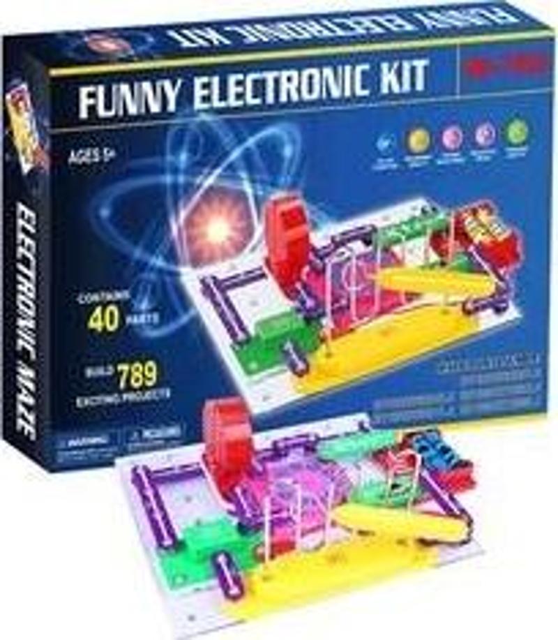 Funny Electronic Kit Eğlenceli ve Öğretici Elektronik Deney Seti 100+ Deney 5+ Yaş