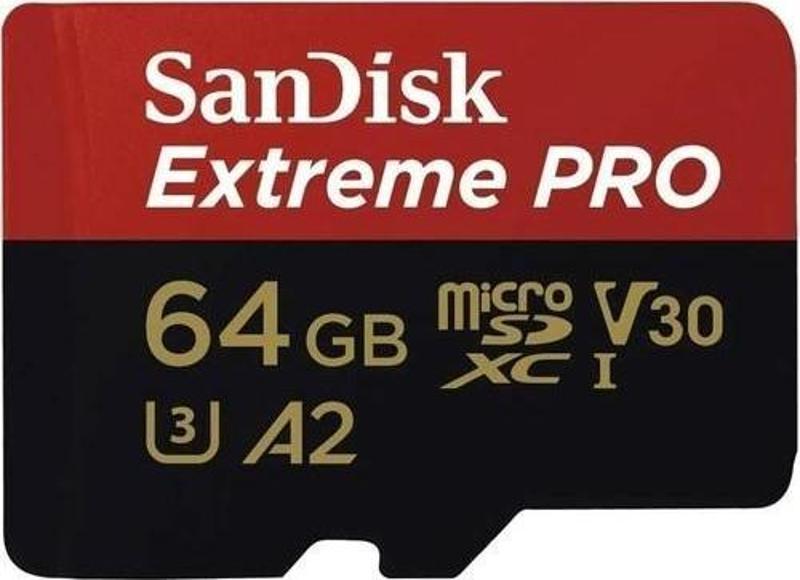 Extreme Pro 64GB Micro Sd Hafıza Kartı 200Mb/90Mb SDSQXCU-064G