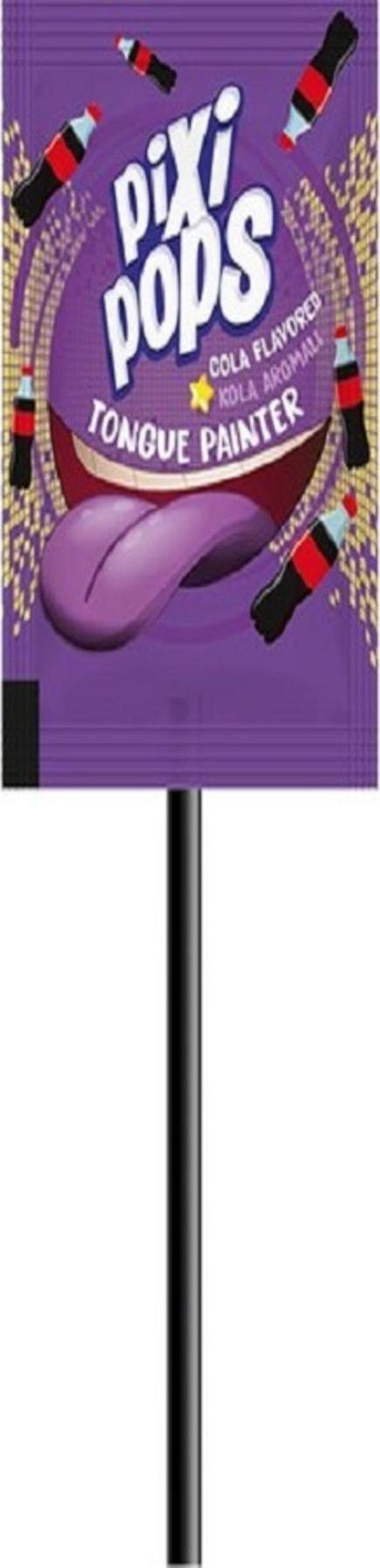 Pixi Pops Ağız Boyayan Lolipop Şeker Karışıkk 120 Adet