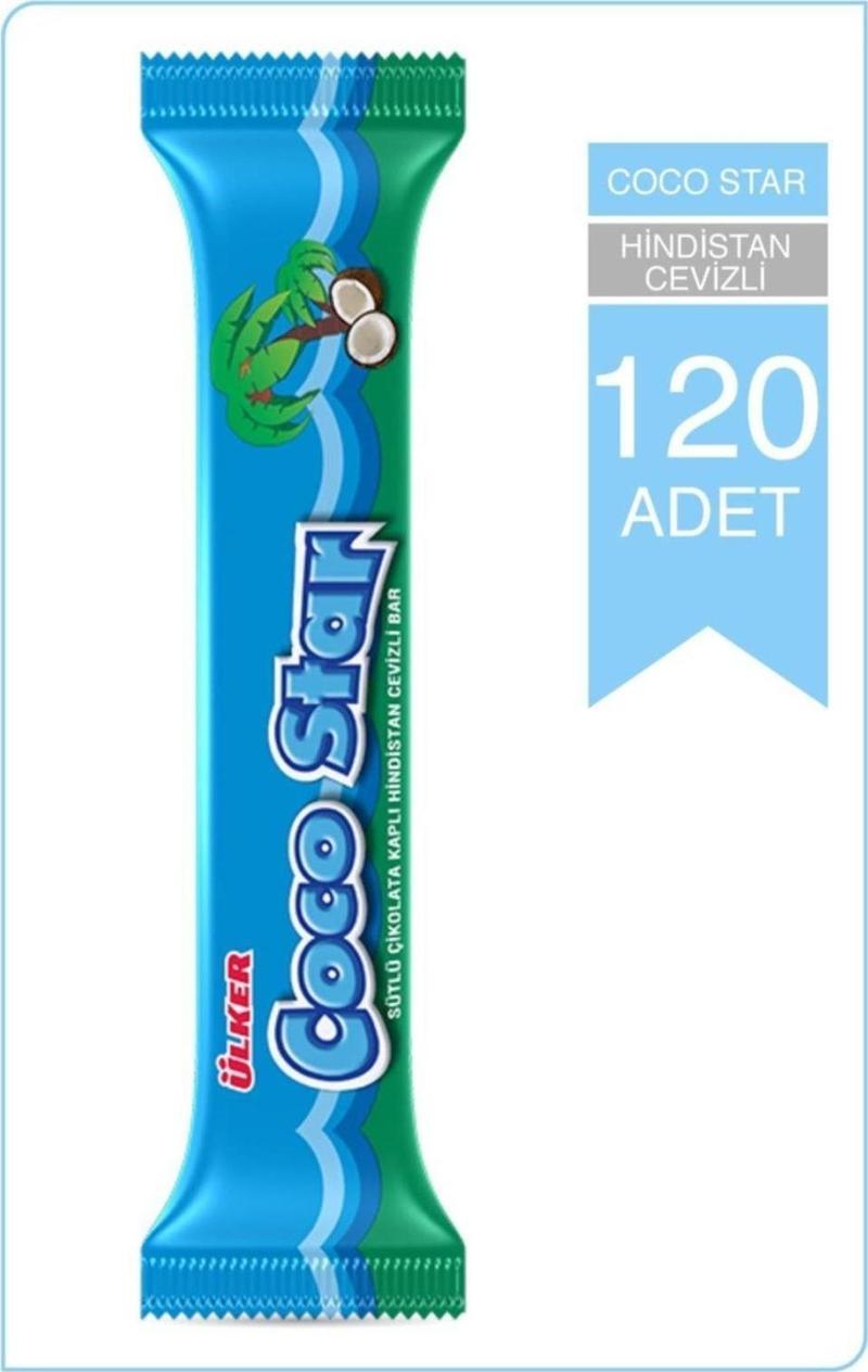 Cocostar Hindistan Cevizli Bar 120 Adet 28 gr