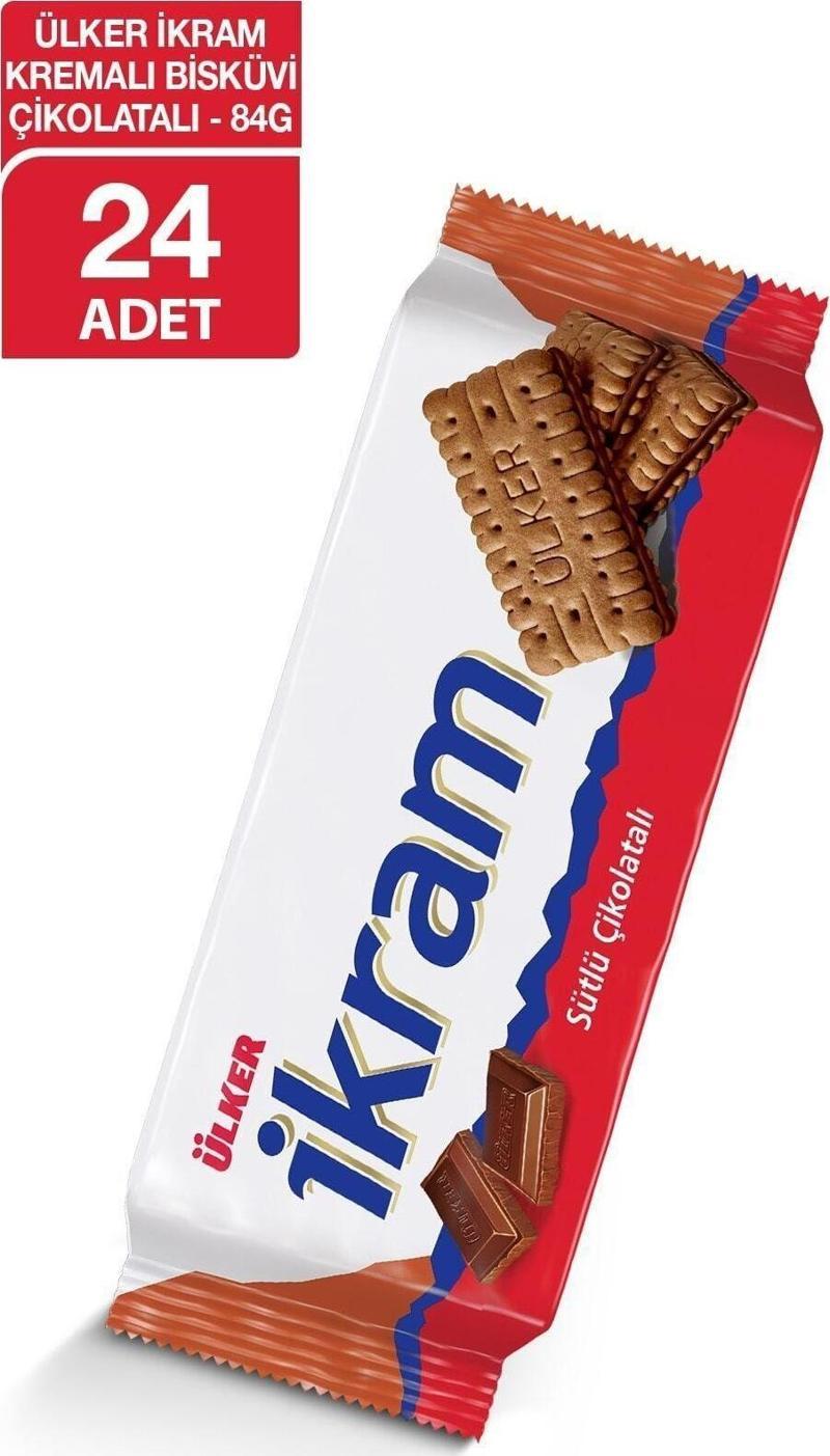 Ikram Kremalı Çikolatalı 84 Gr X 24 Adet