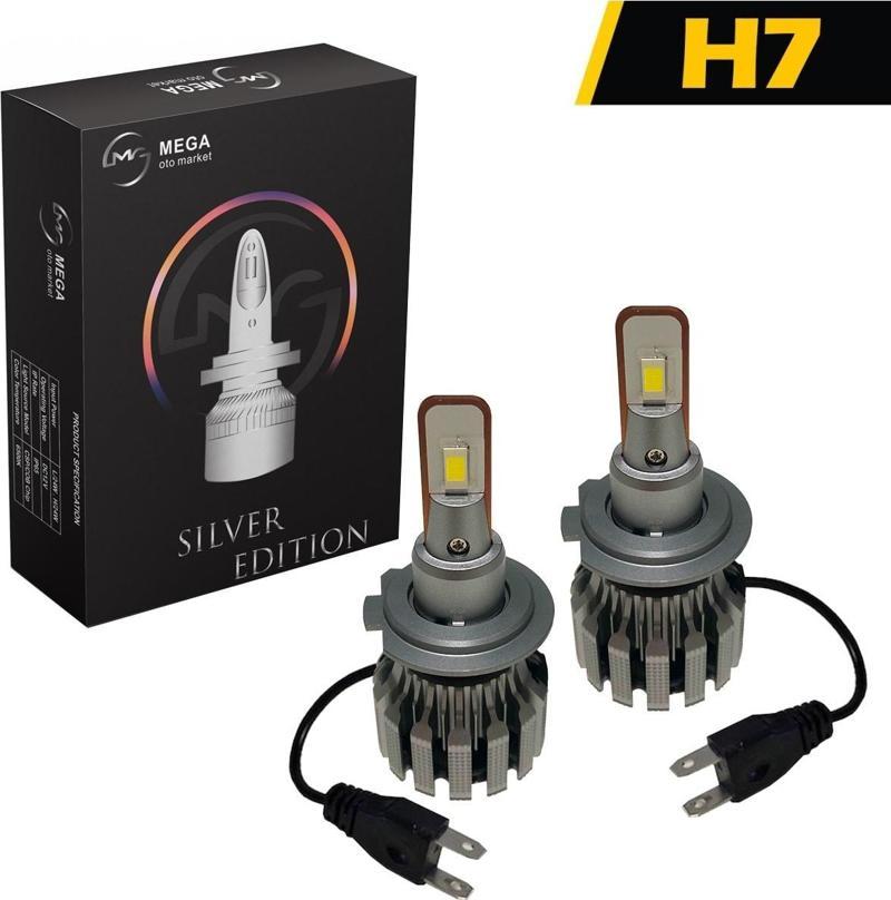 Slim Led Xenon V2 12-24 Volt Silver Edition Csp Led H1 H4 H7 H11 9006 9005