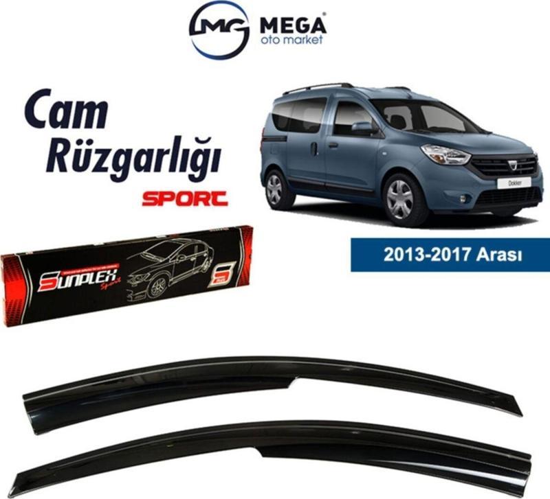 Dacia Dokker 2013- Sonrası Mugen Cam Rüzgarlık Sunplex uyumlu