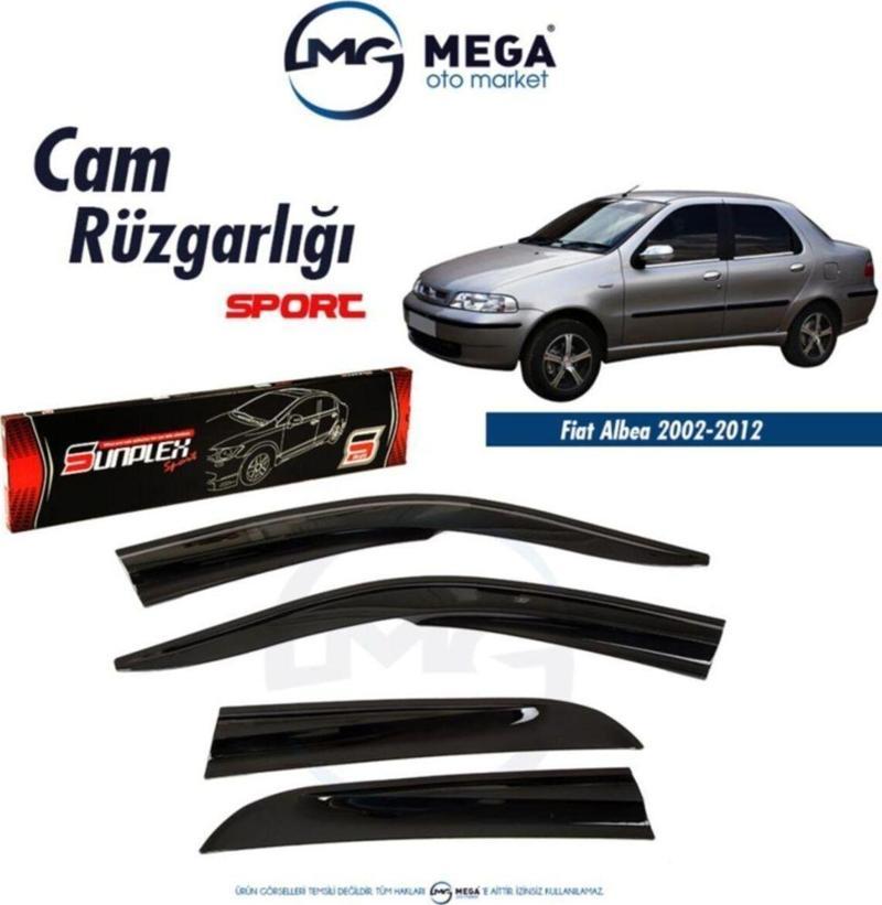 Fiat Albea-palio-siena Cam Rüzgarlık Mugen Tip