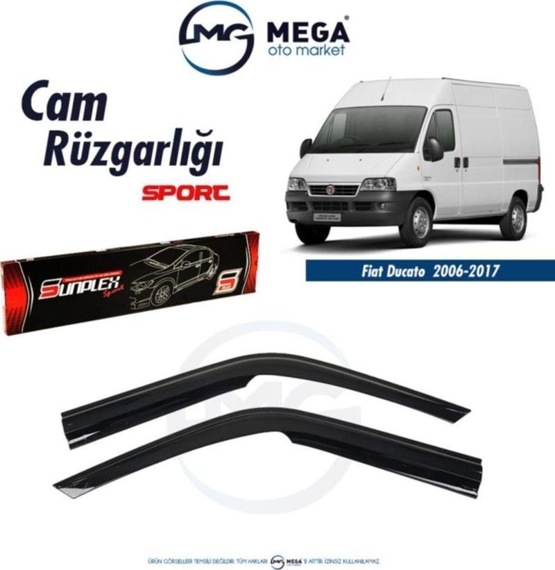 Fiat Ducato 2006-2017 Cam Rüzgarlık Mugen Tip Sunplex