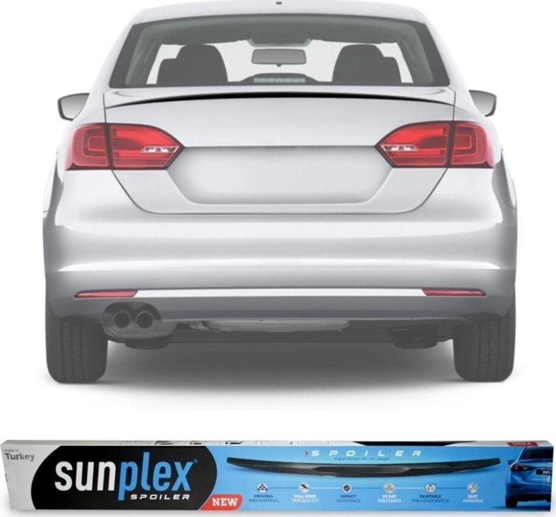 Vw Jetta Spoiler Bagaj Üstü Sunplex Piano Black 2010-2017 Arası