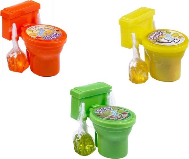 3 Adet Flush Klozet Şeker 3 Lü Tuvalet Şeker Lollipop Lu Wc Şeker