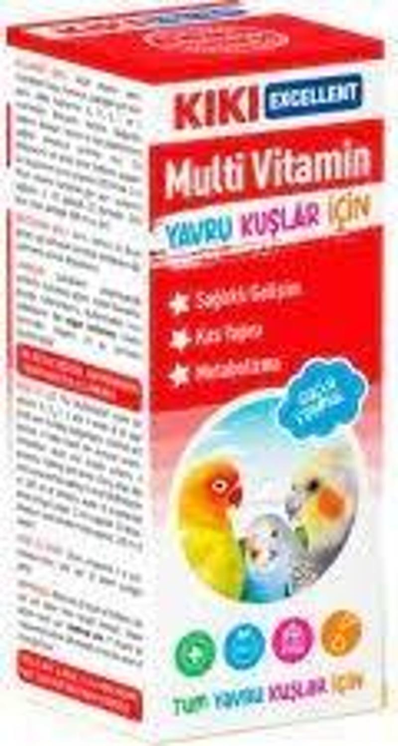 KIKI KUŞ YAVRU KUŞLARİÇİN MULTİVİTAMİN 25 ML