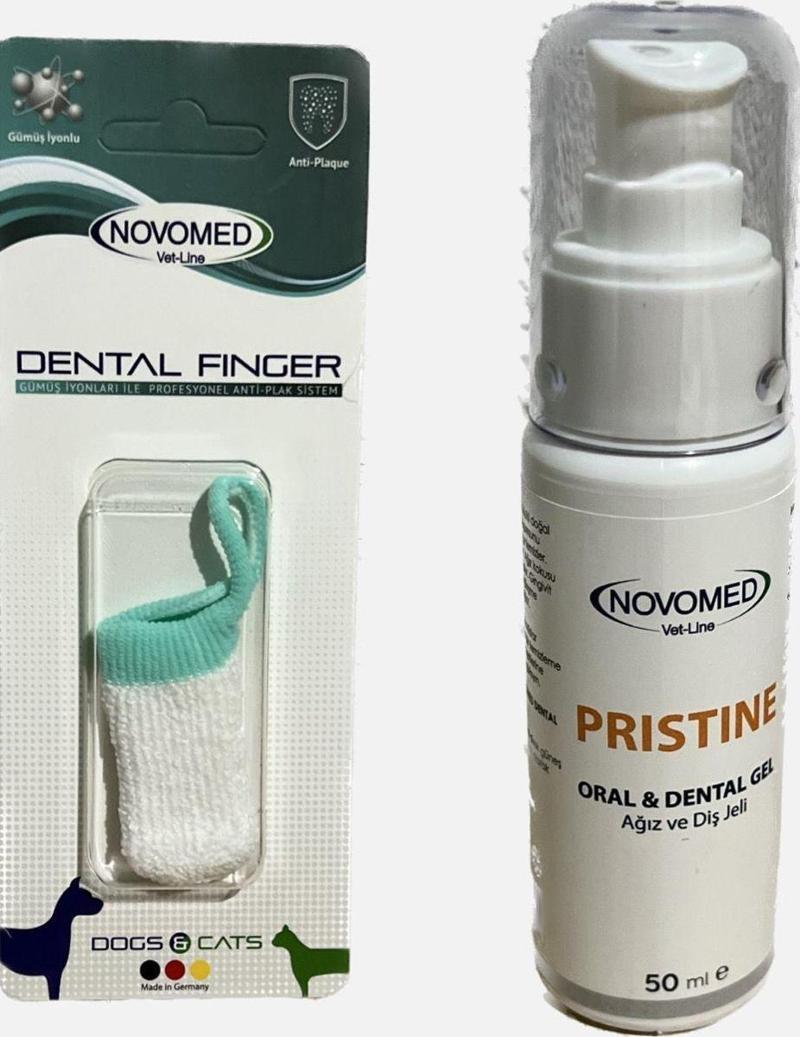 Pristine Dental Finger 2 Lü Paket Ağız Ve Diş Sağlığı Kedi Köpek