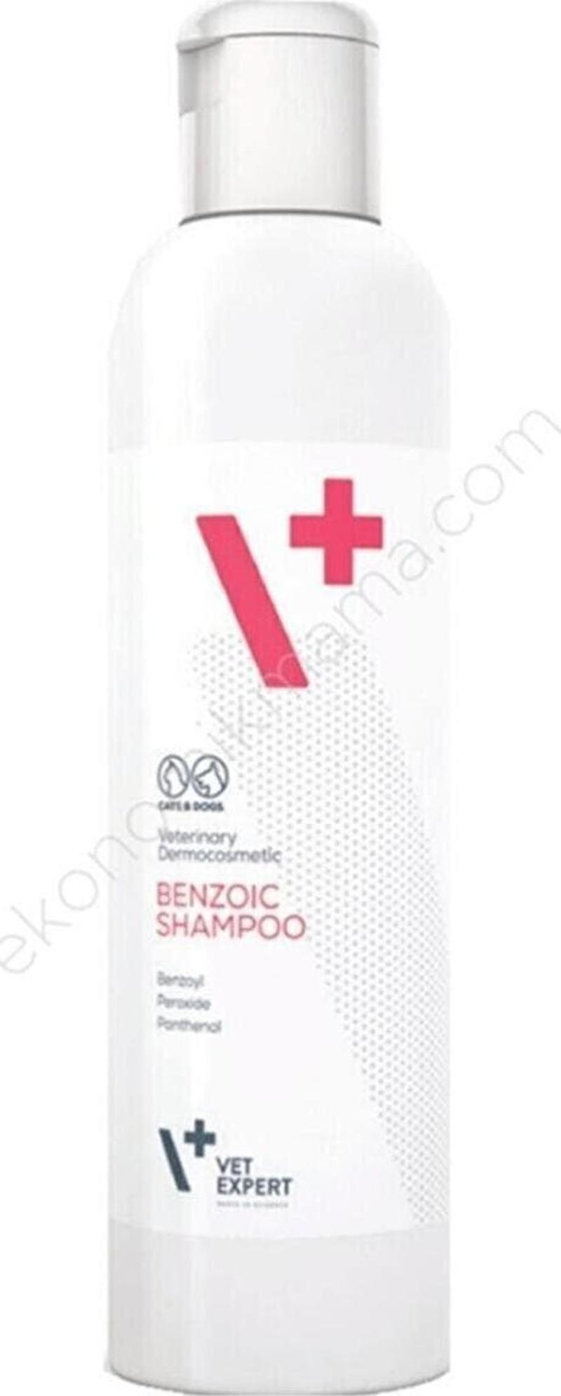 Benzoik Shampoo Kedi Ve Köpek Şampuanı 250 Ml