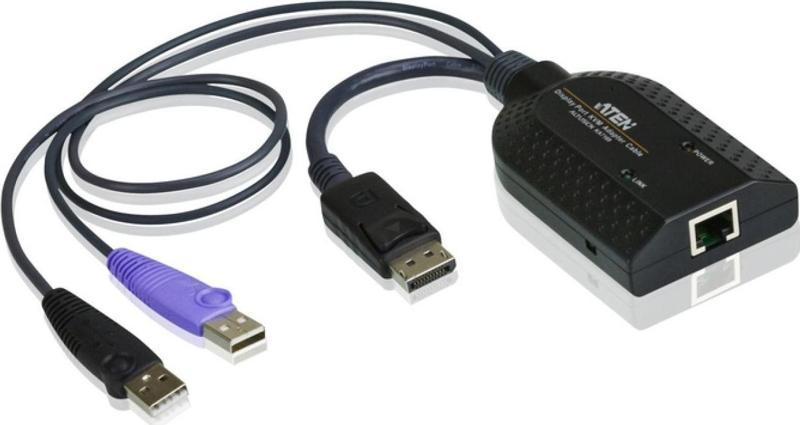 USB DisplayPort Sanal Medya KVM Adaptörü, Smart Card Desteği&lt;br&gt;USB DisplayPort Virtual Media 