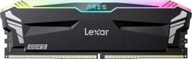 32GB(2x16) Ares Black RGB 6400MHz CL32 DDR5  Bellek