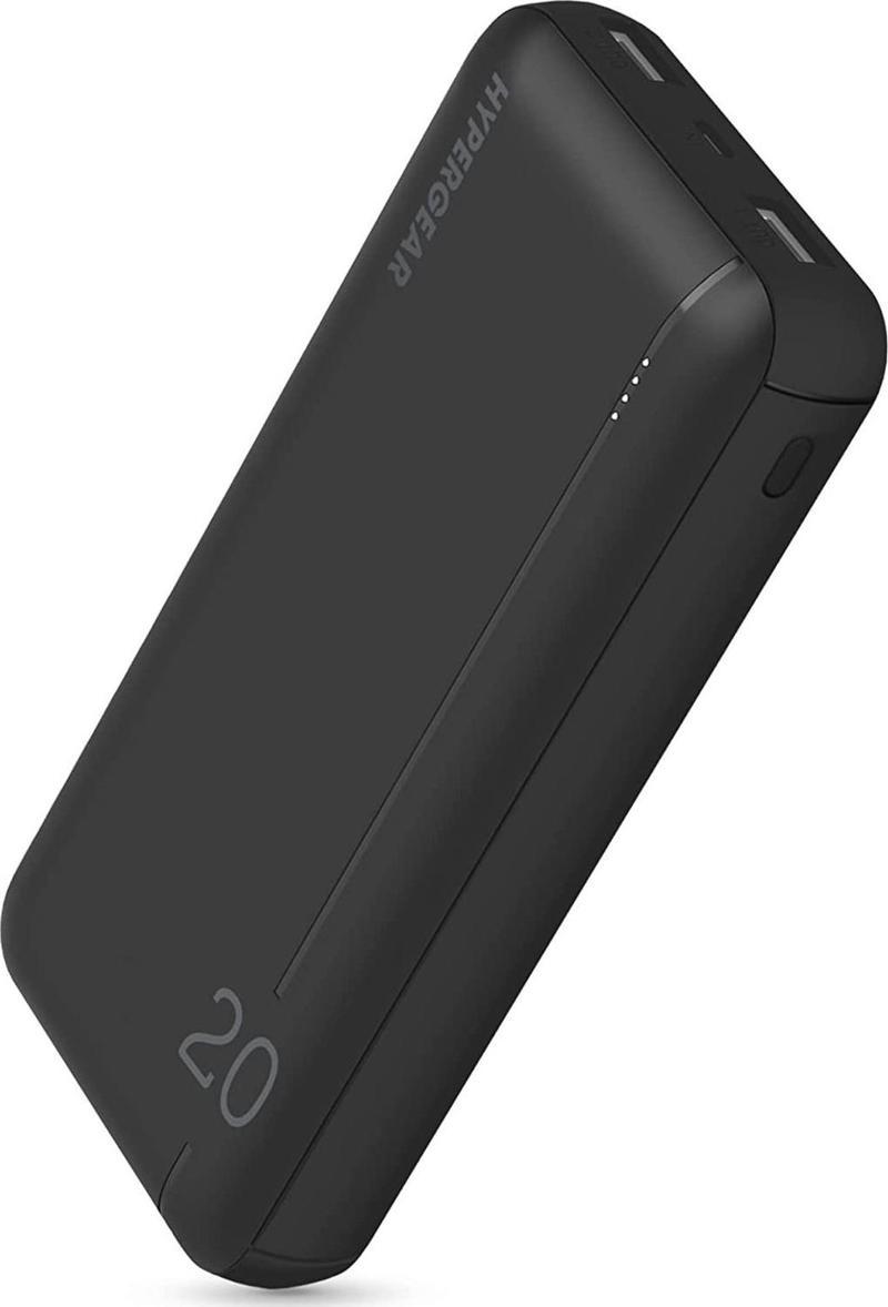 20000 Mah Dual Usb Powerbank Siyah