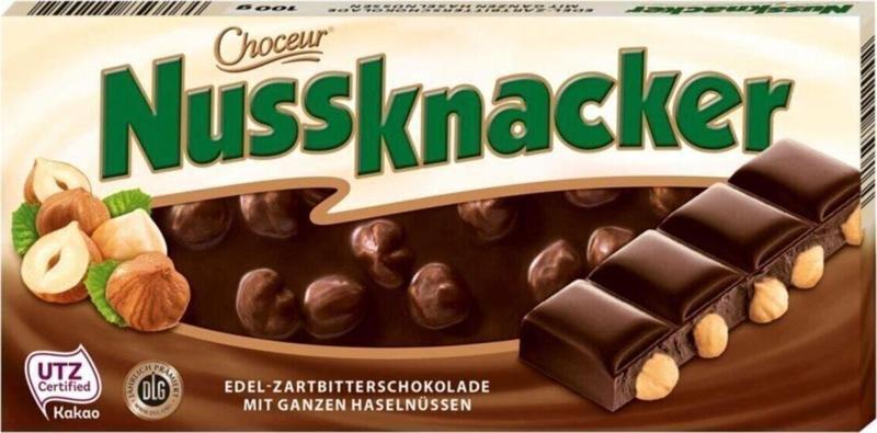 Nussknacker Bitter Fındıklı Çikolata 5 X 100 Gr