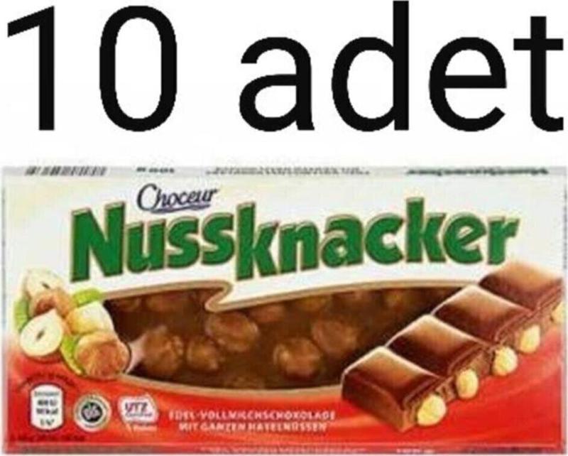 Nussknacker Tüm Fındıklı Alman Çikolatası 10 X 100 G