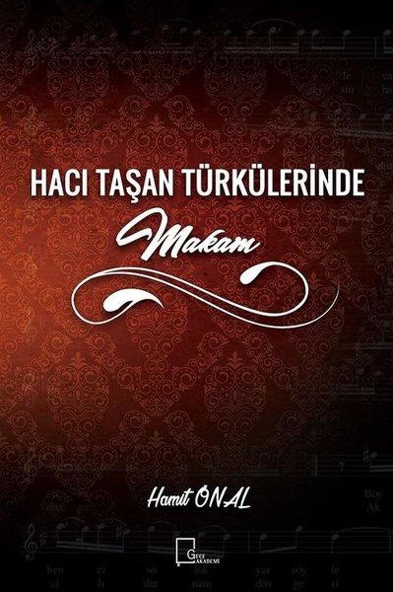 Gece Akademi Hacı Taşan Türkülerinde Makam - Hamit Önal