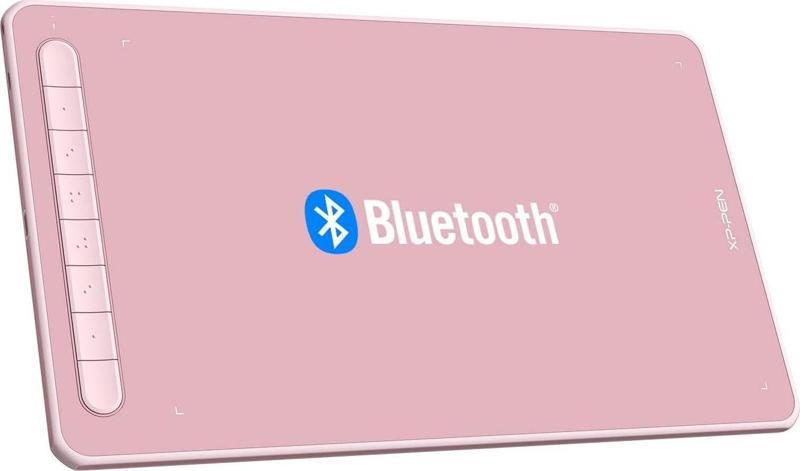 Deco LW Bluetooth Kablosuz Grafik Çizim Tableti 10x6  - Pembe