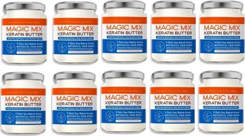 Magic Mix 9 Özlü Saç Bakım Yağı 190 ML 10'lu Paket