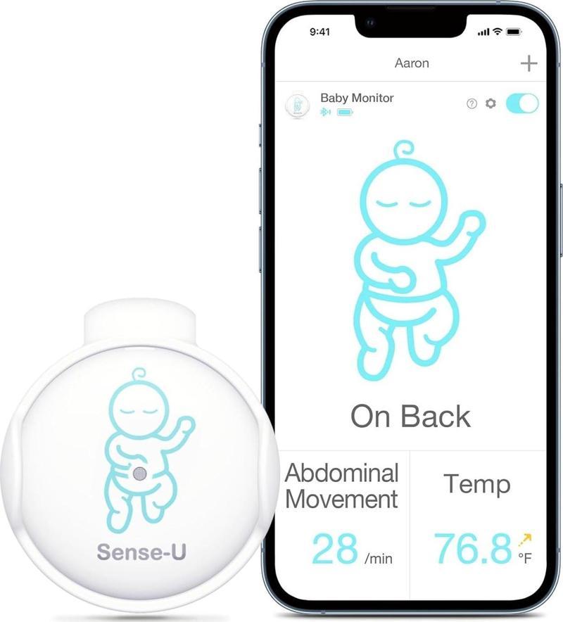 Akıllı Bebek Karın Hareket Monitörü - Yeşil