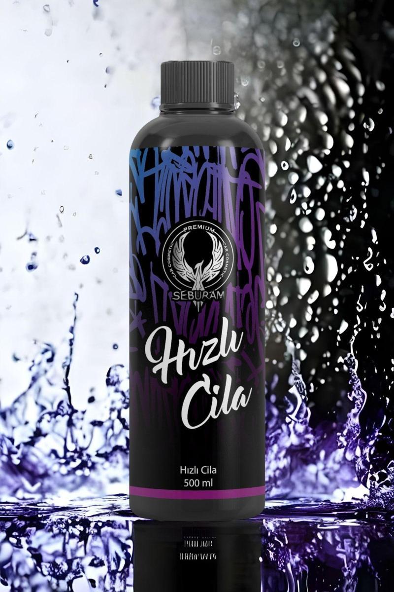 Oto Hızlı Cila Yoğun Etkili Araba Oto Cilası Harika Parlaklık Üstün Koruma Quick Polish 500 Ml